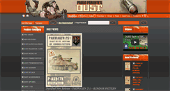 Desktop Screenshot of dustgame.com